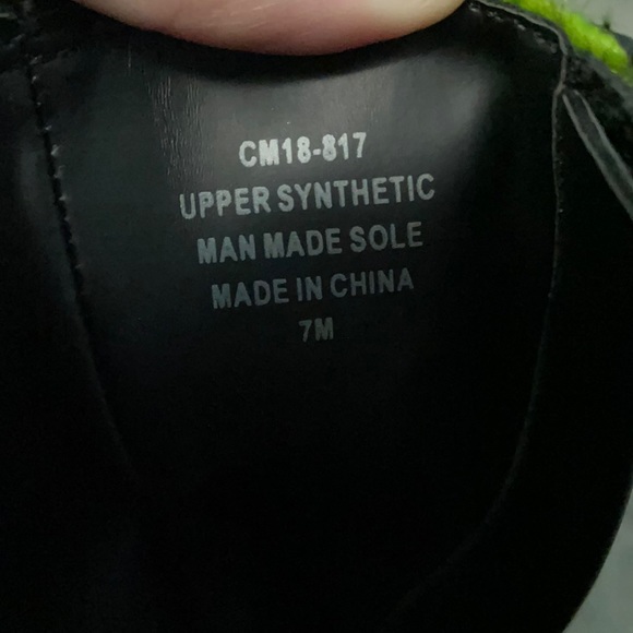 Current Mood Lime/Neon Green and Black Zebra Print Boots - Picture 4 of 10